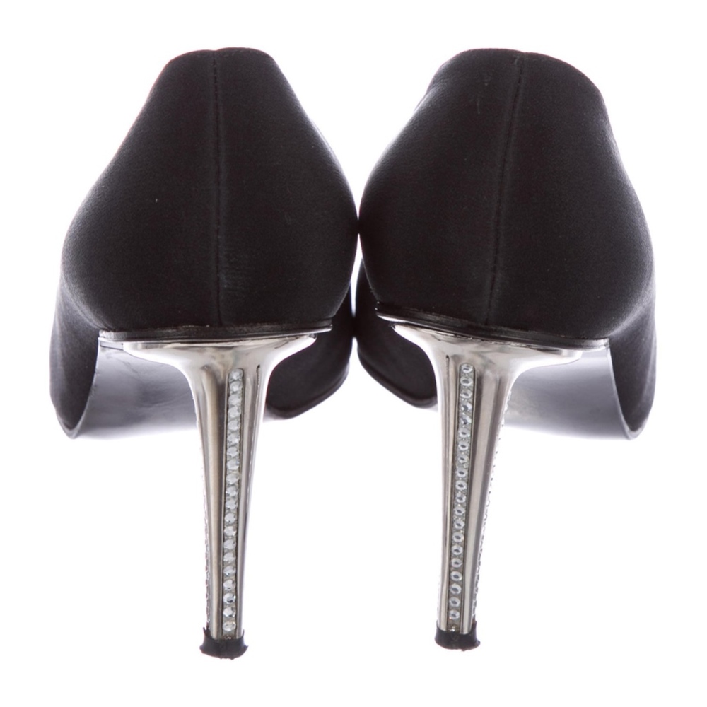 Stuart Weitzman Embellished Pointed-Toe Pumps - image 4